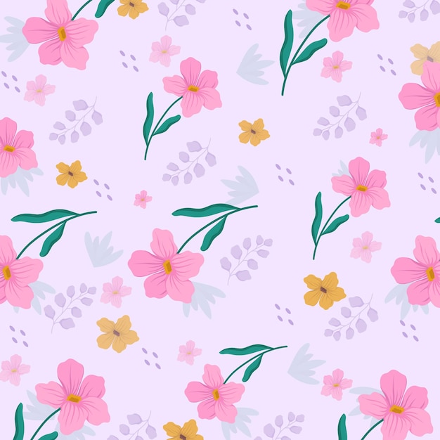 beautiful colorful floral pattern