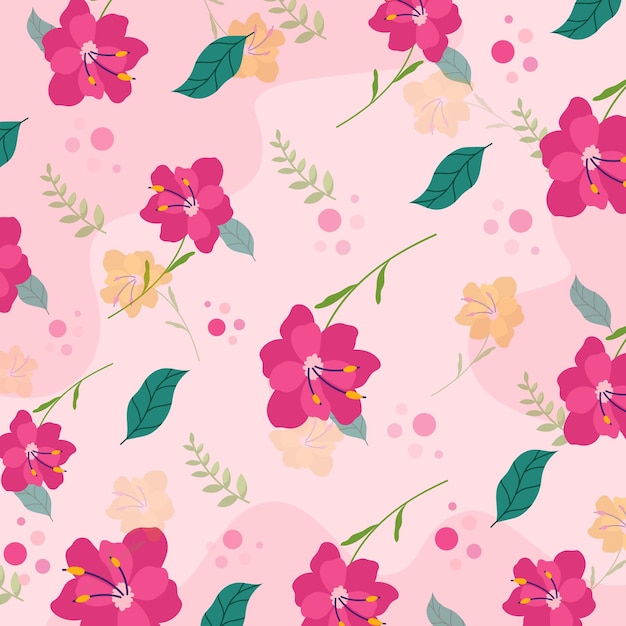 beautiful colorful floral pattern