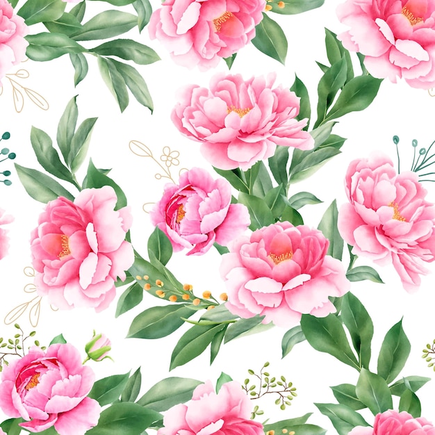 beautiful floral seamless pattern