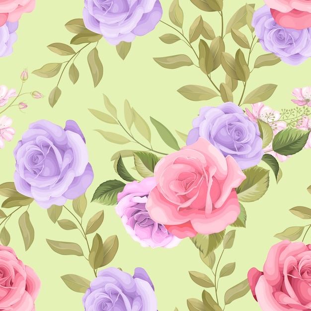 Beautiful floral seamless pattern