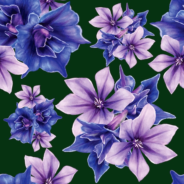 Beautiful floral seamless pattern