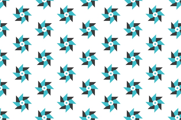 Beautiful Flower pattern Free Vector