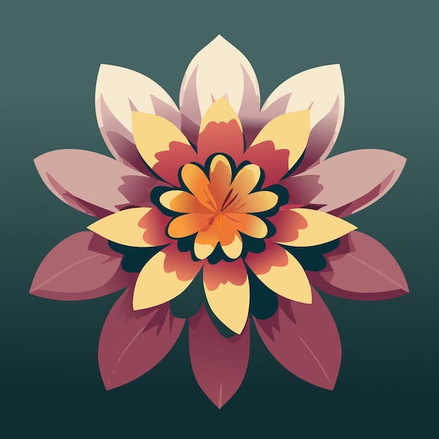 Beautiful flower vector design