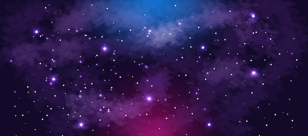 Beautiful galaxy background