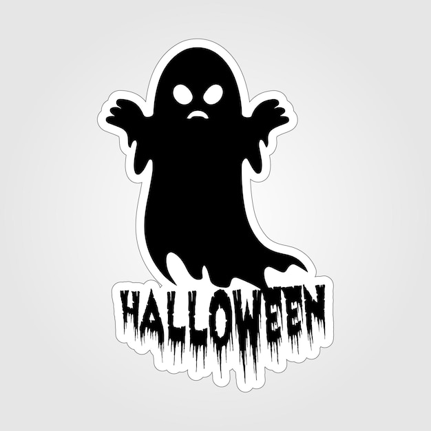 Beautiful Ghost Stickers Spooky and Cute Decals for Halloween