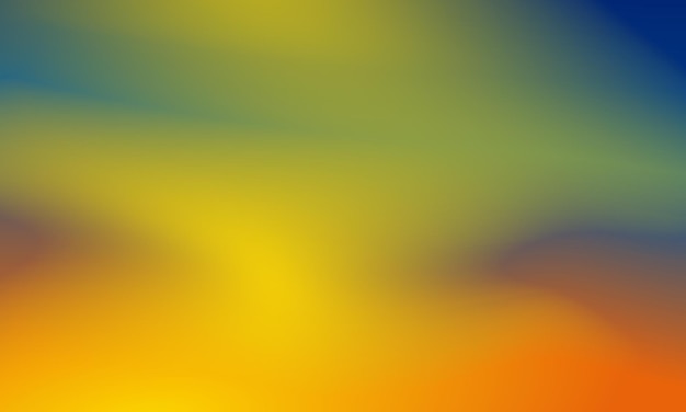 Beautiful gradient background of green orange and yellow smooth and soft texture