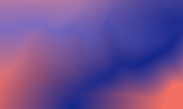 Beautiful gradient background red and blue color smooth and soft texture