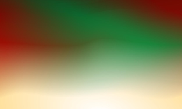 Beautiful gradient background red green smooth and soft texture