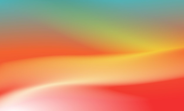 Beautiful gradient background red yellow and green smooth and soft texture