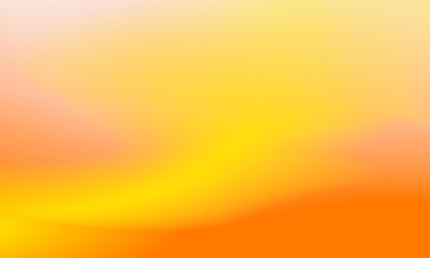 Beautiful gradient background of yellow and orange smooth and soft texture