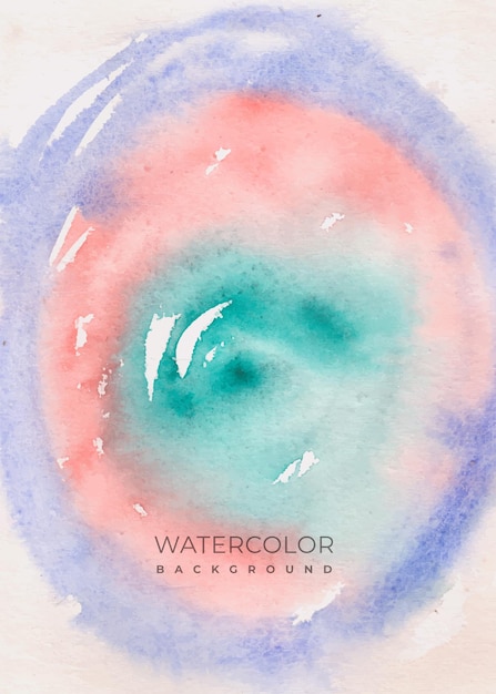 Beautiful hand painted watercolor background