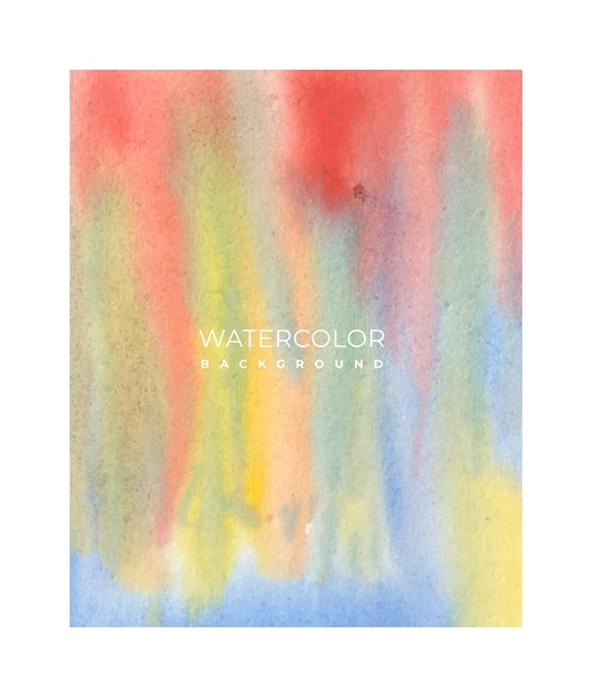 Beautiful hand painted watercolor background