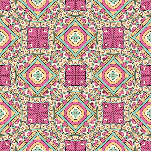 Beautiful indian traditional seamless pattern