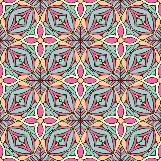 Beautiful indian traditional seamless pattern