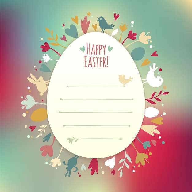 Beautiful Instagram Easter Card