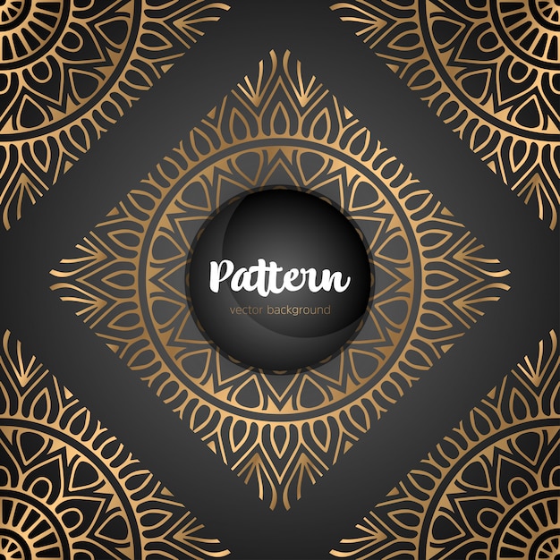 Beautiful islamic floral seamless pattern.