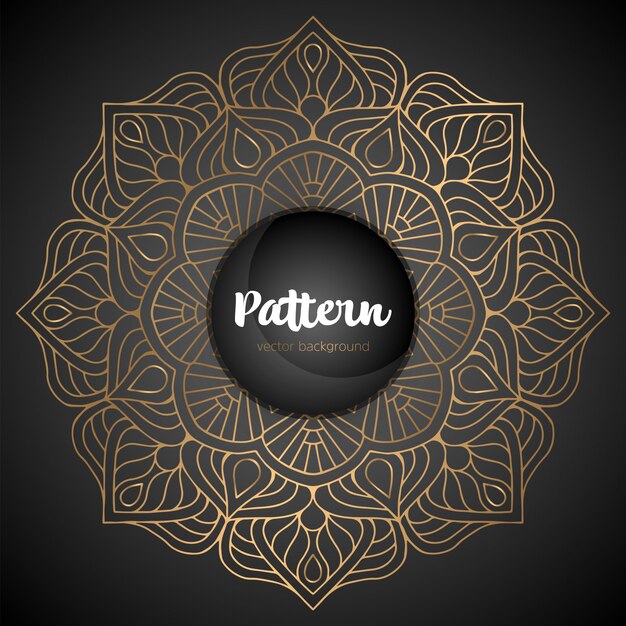 Beautiful islamic floral seamless pattern.