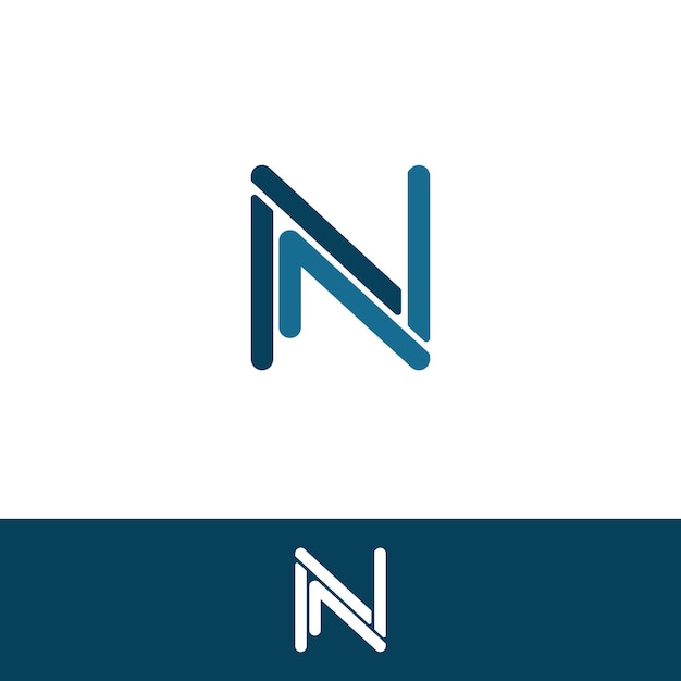 Beautiful Letter N Logo