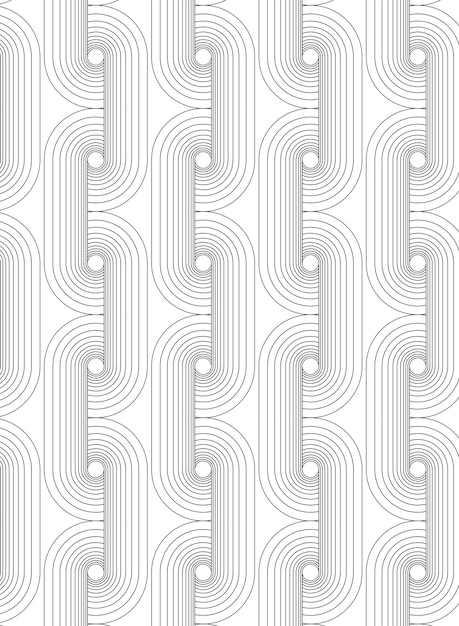 A beautiful line pattern vector