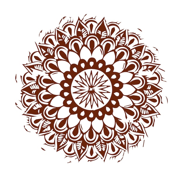 Beautiful mandala art vector mandala design