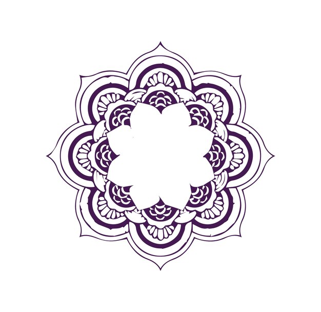 Beautiful mandala art vector mandala design