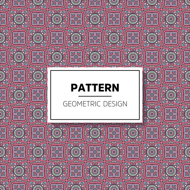 Beautiful mandala seamless pattern background design