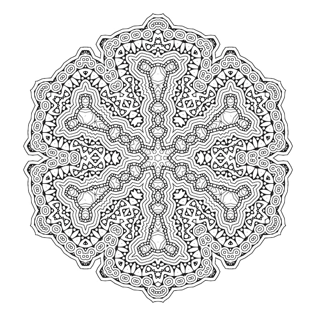 beautiful mandala vector for design