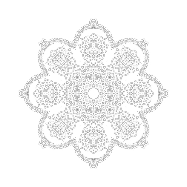 beautiful mandala vector for design