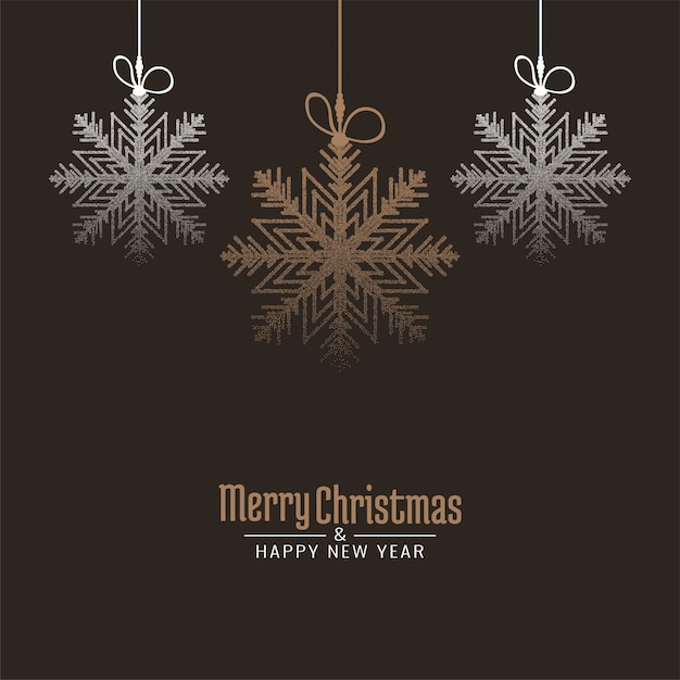 Beautiful Merry Christmas celebration background