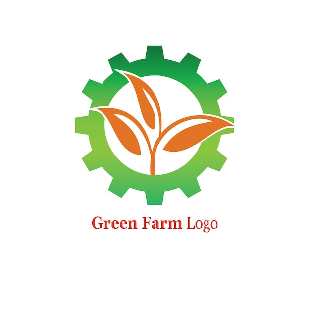 beautiful online farm and greenery shop logo