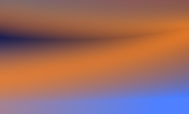 Beautiful orange color gradient background