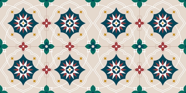 Beautiful oriental ornament on a brighter background