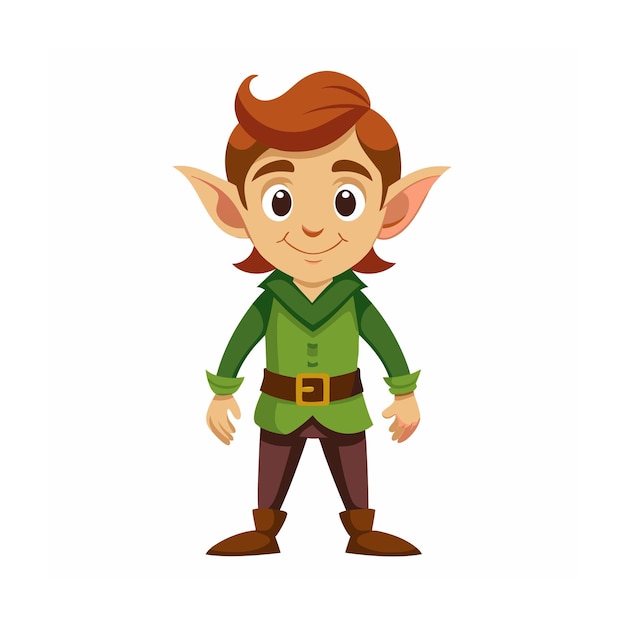 Vector beautiful professional cartoon character design vector illustration