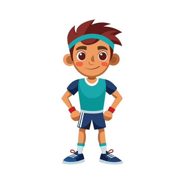 Vector beautiful professional cartoon character design vector illustration