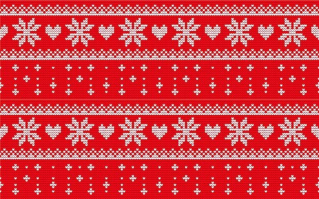 Beautiful seamless knitting pattern