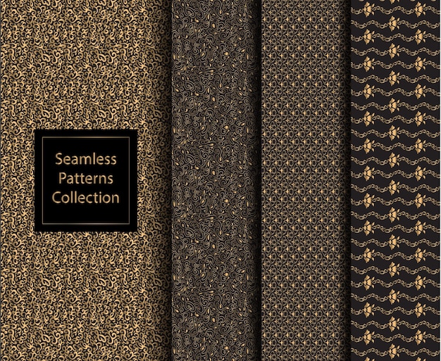 Beautiful Seamless pattern design in fabric