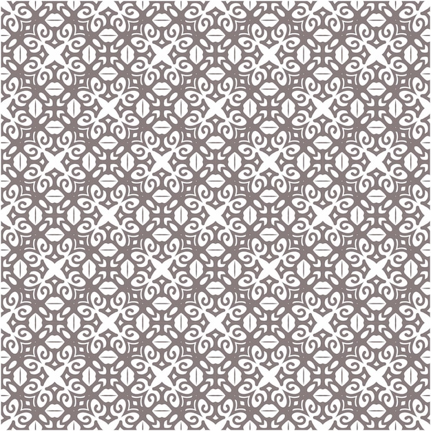 Beautiful seamless pattern with ethnic style