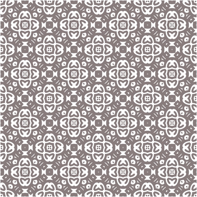 Beautiful seamless pattern with ethnic style