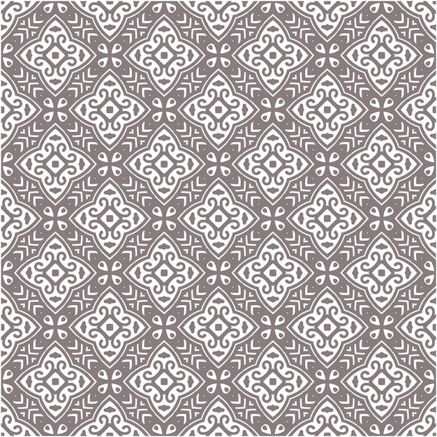 Beautiful seamless pattern with ethnic style