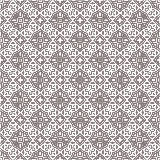 Beautiful seamless pattern with ethnic style