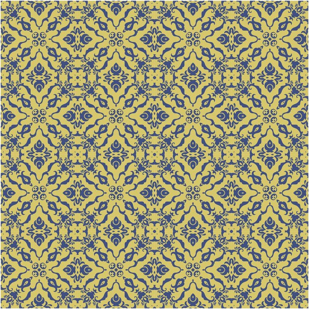 Beautiful seamless pattern with motif and ethnic style