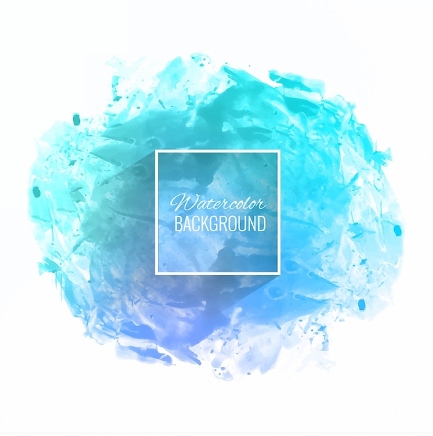 Beautiful soft blue watercolor background