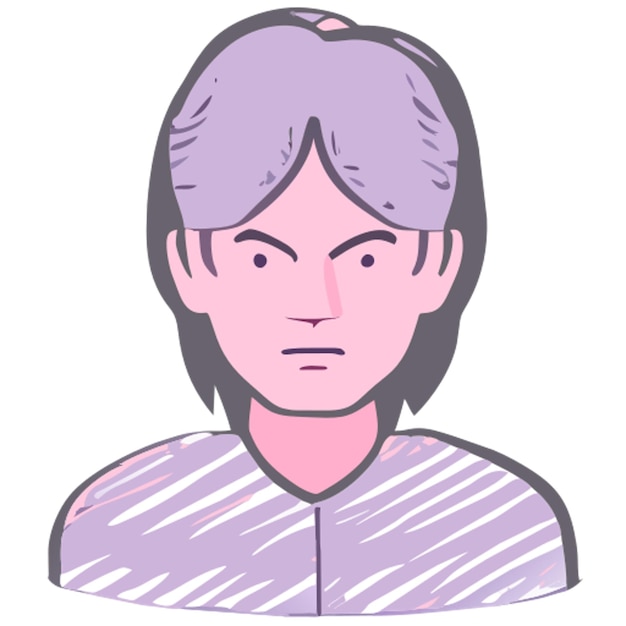 beautiful teen male long hair style chibi by hayao miyazaki mamoru oshii and satoshi kon