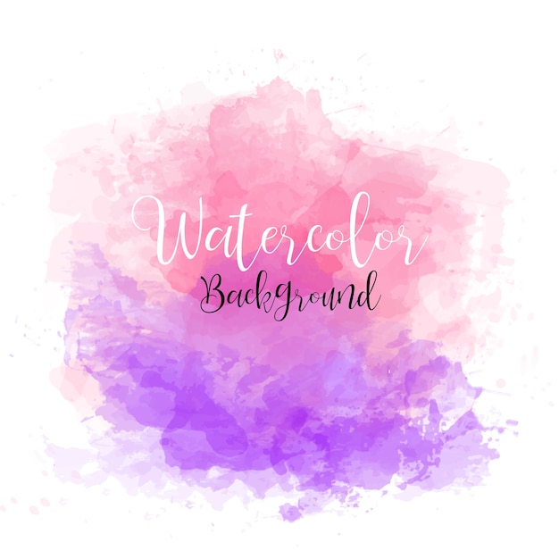 Beautiful watercolor background