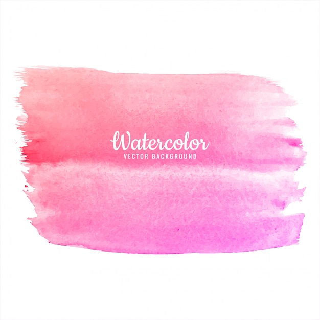 Beautiful watercolor colorful strokes background