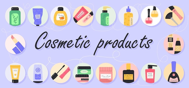 Beauty cosmetic banner