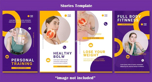 Beauty and Diet story template