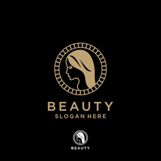 Beauty logo icon vector image