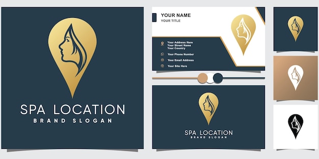 Beauty Logo with creative concept and design premium vector