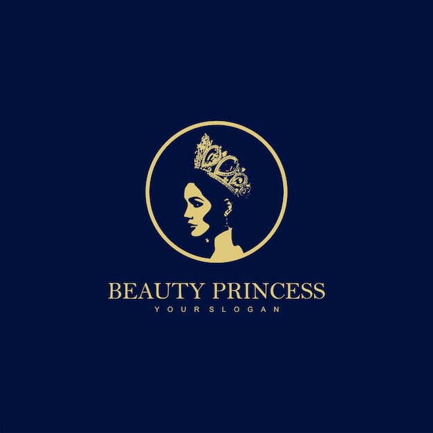 Beauty Princess Logo - Salon Logo